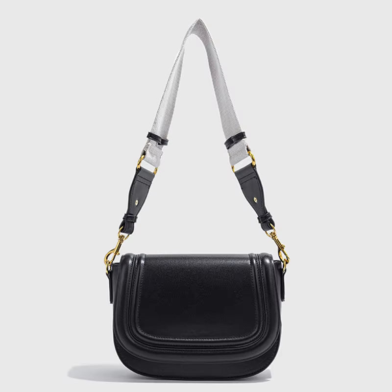 Alvéra Women’s wide-strap crossbody shoulder bag