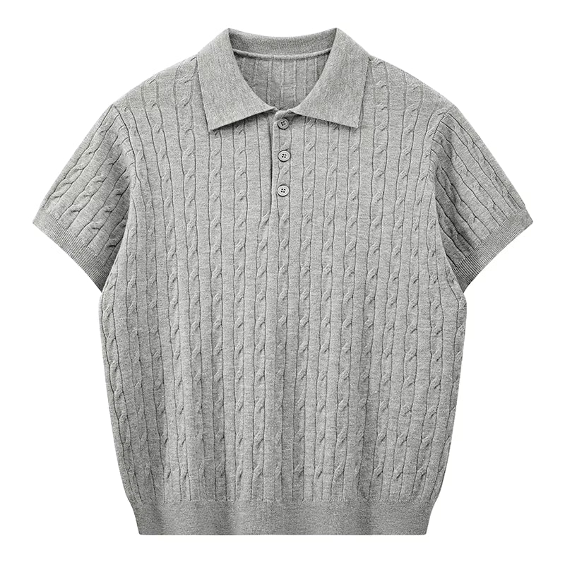Alvéra luxurious retro polo shirt